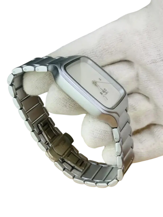 Rado True Square Style Silver Watch for Men