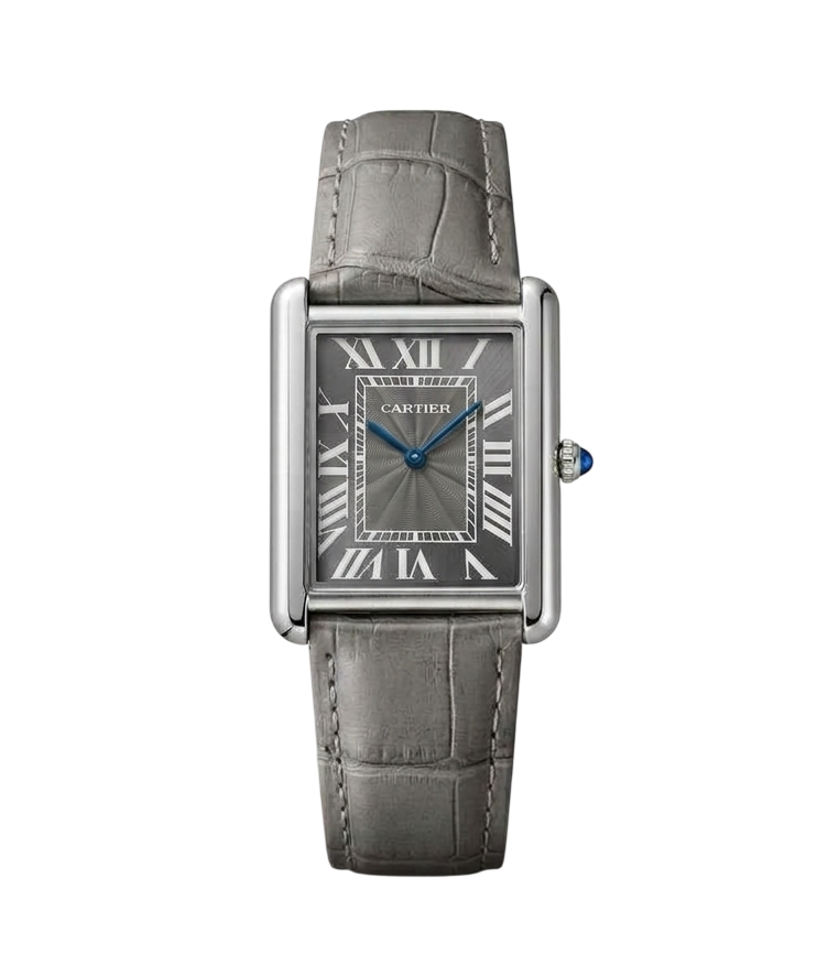 Cartier style gray watch for men – VORYSA Pakistan