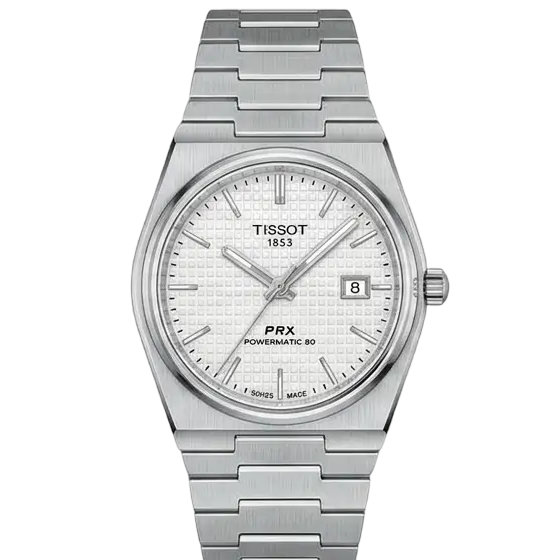 Tissot PRX Powermatic 80 automatic stainless steel watch – VORYSA Pakistan