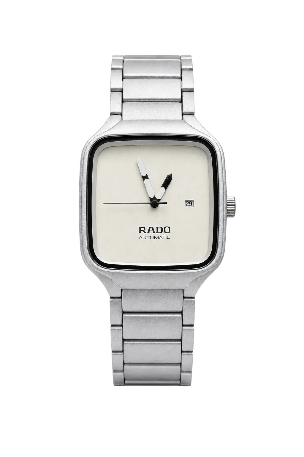Rado True Square Style Silver Watch for Men