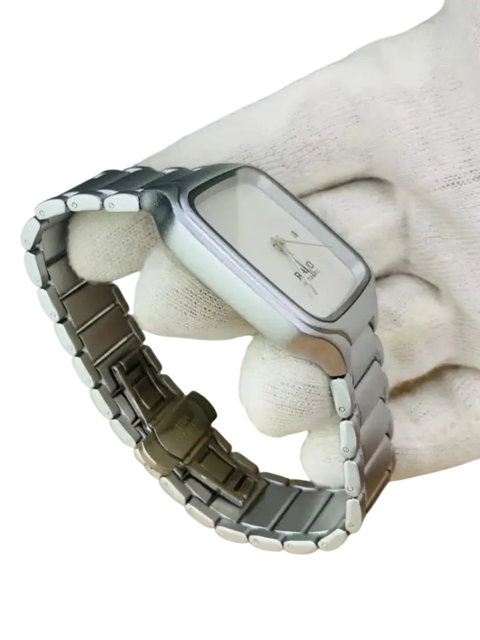 Rado True Square Style Silver Watch for Men